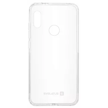 Evelatus Funda de silicona transparente Clear de 1,5 mm TPU para Xiaomi Redmi 6 Pro / Mi A2 Lite