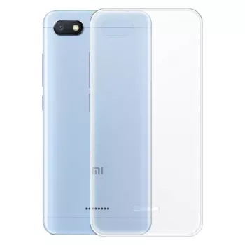 Evelatus Funda de silicona transparente Clear de 1,5 mm TPU para Xiaomi Redmi 6A