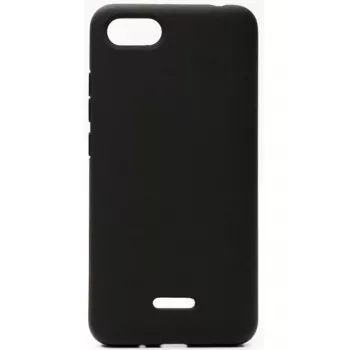 Evelatus Funda de silicona Nano Soft Touch TPU para Xiaomi Redmi 6A negra