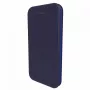Evelatus Funda tipo libro Book Case para Samsung Galaxy A6 Plus 2018 azul oscuro
