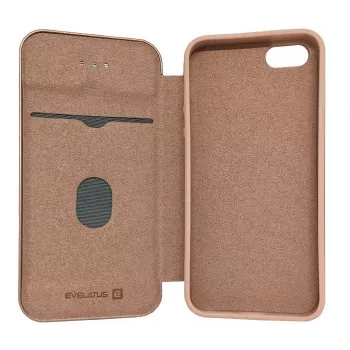 Evelatus Funda tipo libro para Xiaomi Redmi 6 Pro / Mi A2 Lite, oro rosa