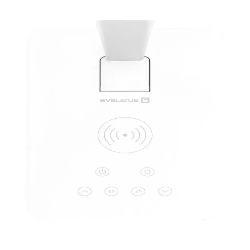 Evelatus Lámpara LED universal con carga inalámbrica ELW01 blanca