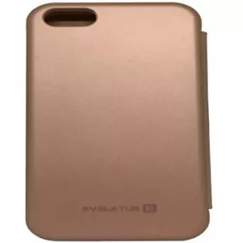 EVELATUS Huawei P Smart 2019 Funda tipo libro oro rosa