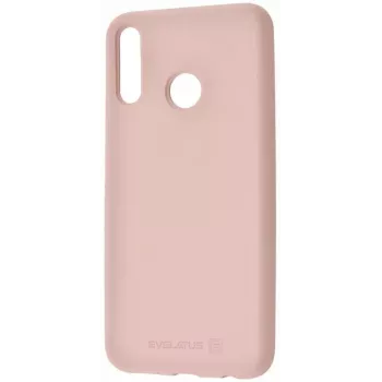 Evelatus Huawei P Smart 2019 Funda de silicona Nano Soft Touch TPU arena rosa