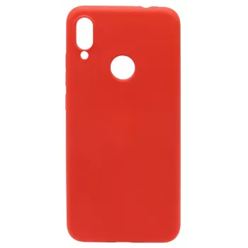 Evelatus Huawei P Smart 2019 Funda de silicona Nano Soft Touch TPU roja