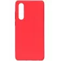 Evelatus Huawei P30 Funda de silicona Premium Soft Touch roja