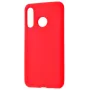 Evelatus Huawei P30 lite Funda de silicona Premium Soft Touch roja