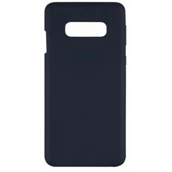 Evelatus Funda de silicona Premium Soft Touch para Samsung Galaxy S10e azul medianoche