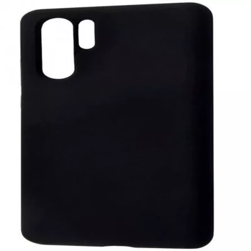 Evelatus Funda de silicona Premium Soft Touch para Huawei P30 Pro negra