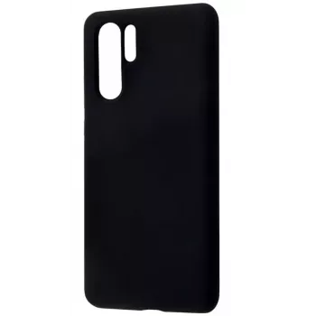 Evelatus Funda de silicona Premium Soft Touch para Huawei P30 Pro negra