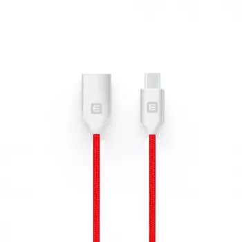 Evelatus Cable Micro-USB EDC04 rojo 1m