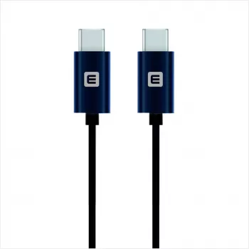 Evelatus Cable de datos USB-C a USB-C TPC03 negro 1m