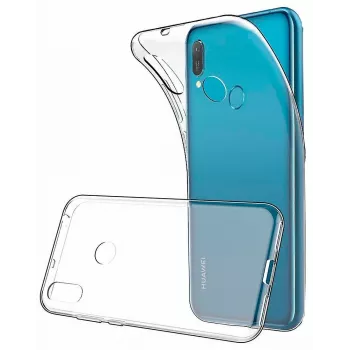 Evelatus Funda de silicona transparente Clear 1,5mm TPU para Huawei Y6 2019