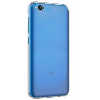 Evelatus Funda de silicona transparente Clear 1,5mm TPU para Xiaomi Redmi Go