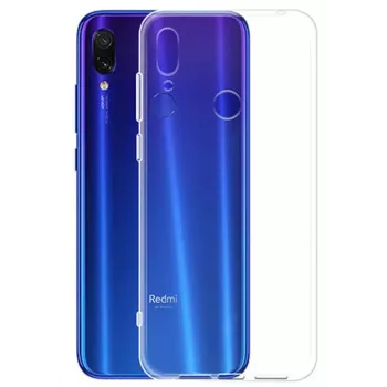 Evelatus Funda de silicona transparente Clear 1,5mm TPU para Xiaomi Redmi 7