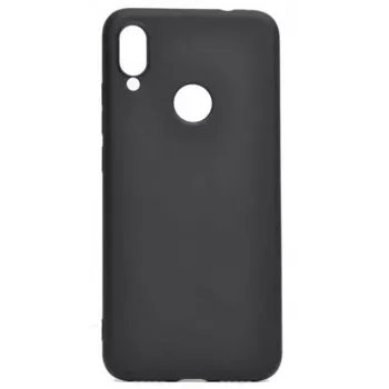 Evelatus Funda de silicona para Samsung Galaxy A20 negra
