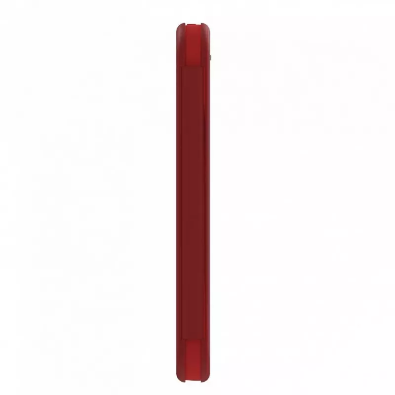 Evelatus Funda tipo libro para Samsung Galaxy A20 rojo vino