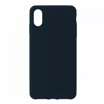 Evelatus Funda de silicona para Samsung A40 azul oscuro
