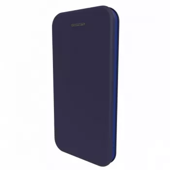 Evelatus Funda tipo libro para Samsung Galaxy M20 azul oscuro