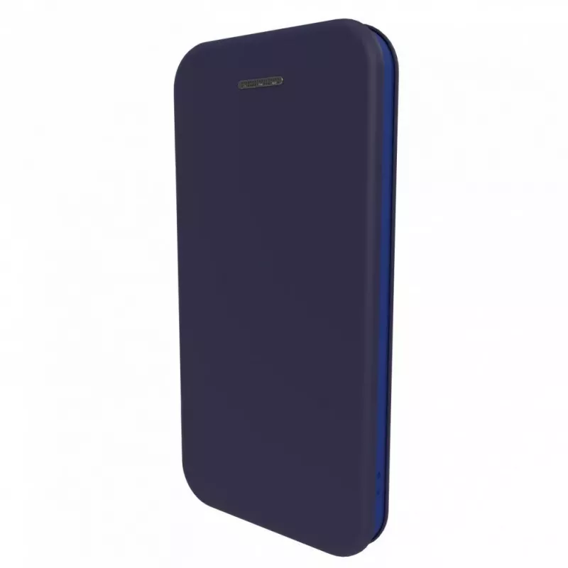 Evelatus Funda tipo libro para Samsung Galaxy M20 azul oscuro