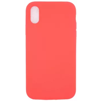 Evelatus Funda de silicona Premium Soft Touch para Apple iPhone XR nectarina
