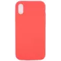 Evelatus Funda de silicona Premium Soft Touch para Apple iPhone XR nectarina