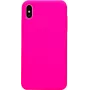 Evelatus Funda de silicona Premium Soft Touch para Apple iPhone XR rosa fuerte