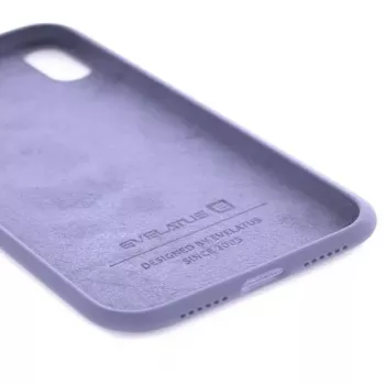 Evelatus Funda de silicona Premium Soft Touch para Apple iPhone XR lavanda