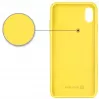 Evelatus Funda de silicona Premium Soft Touch para Apple iPhone XR amarillo claro