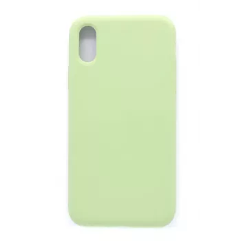 Evelatus Funda de silicona Premium Soft Touch para Apple iPhone XR verde menta