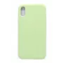 Evelatus Funda de silicona Premium Soft Touch para Apple iPhone XR verde menta