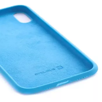 Evelatus Funda de silicona Premium Soft Touch para Apple iPhone XR azul cielo