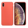 Evelatus Funda de silicona Premium Soft Touch para Apple iPhone Xs nectarina