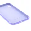Evelatus Funda de silicona Premium Soft Touch para Apple iPhone Xs lila