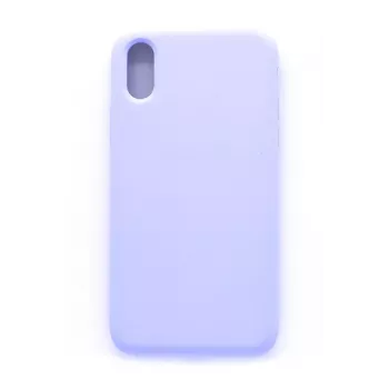 Evelatus Funda de silicona Premium Soft Touch para Apple iPhone Xs lila