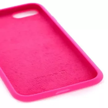 Evelatus Funda de silicona Premium Soft Touch para Apple iPhone 7/8/SE2020/SE2022 rosa caramelo