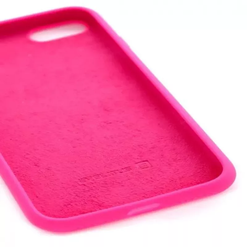 Evelatus Funda de silicona Premium Soft Touch para Apple iPhone 7/8/SE2020/SE2022 rosa caramelo