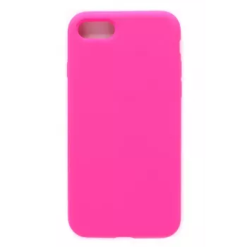 Evelatus Funda de silicona Premium Soft Touch para Apple iPhone 7/8/SE2020/SE2022 rosa caramelo