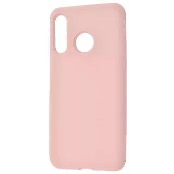 Evelatus Huawei P30 Lite Premium Soft Touch Funda de silicona rosa arena