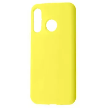 Evelatus Huawei P30 Lite Premium Soft Touch Funda de silicona amarillo claro