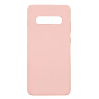 Evelatus Samsung Galaxy S10e Premium Soft Touch Funda de silicona rosa arena