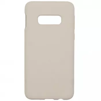 Evelatus Samsung Galaxy S10e Premium Soft Touch Funda de silicona piedra