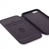 Evelatus Apple iPhone 7/8/SE 2020/SE 2022 Funda tipo libro negra
