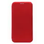 Evelatus Apple iPhone X/Xs Funda tipo libro rojo vino
