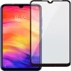 EVELATUS Xiaomi Redmi 7 Protector de pantalla 2.5D Full Cover Japan Glue Glass antiestático