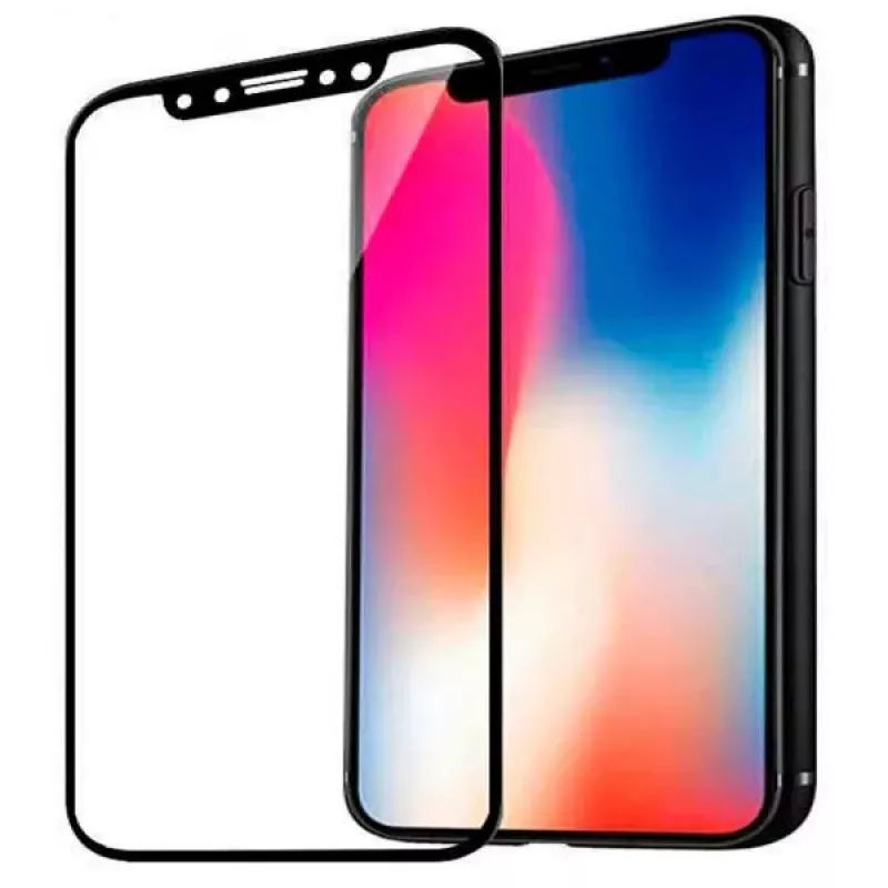Evelatus Apple iPhone X/Xs/11 Pro Protector de pantalla Privacy 5.8 2.5D Silk Full Cover Japan Glue antiestático