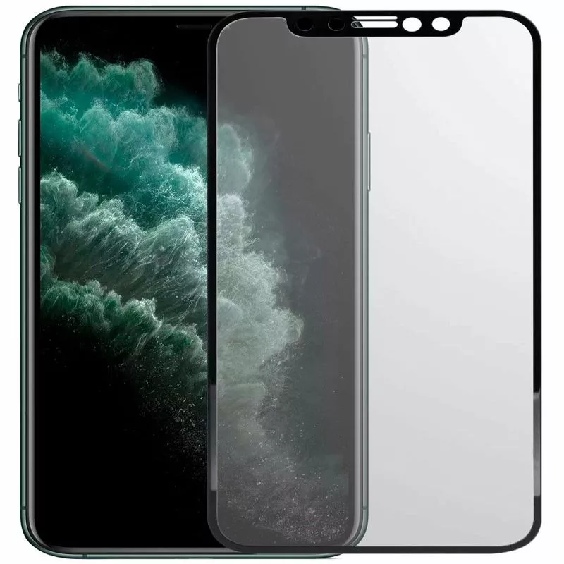 EVELATUS Apple iPhone XR/11 Protector de pantalla Privacy 2.5D Silk Full Cover Japan Glue antiestático