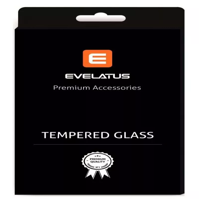 EVELATUS Apple iPhone XR/11 Protector de pantalla Matte 2.5D Silk Cover Japan Glue Glass antiestático