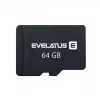 Evelatus Tarjeta MicroSDXC 64GB Class 10 UHS-I U1 V10 60MB/s lectura 20MB/s escritura