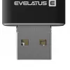 Evelatus Memoria USB 4en1 64GB EFD03 (USB, Micro, Type-C y iPhone) negra